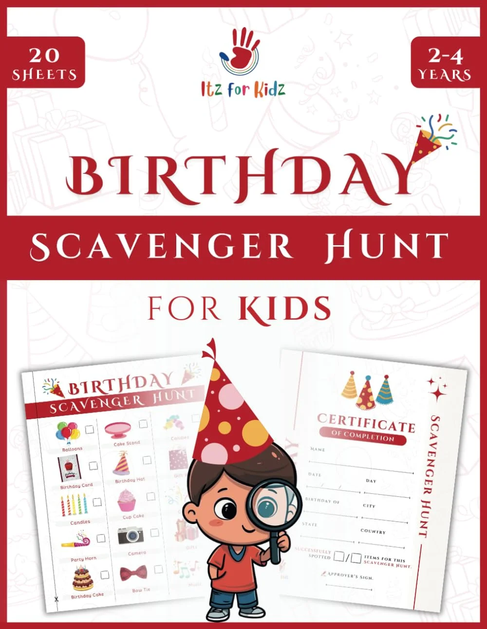 Birthday Scavenger Hunt for Kids