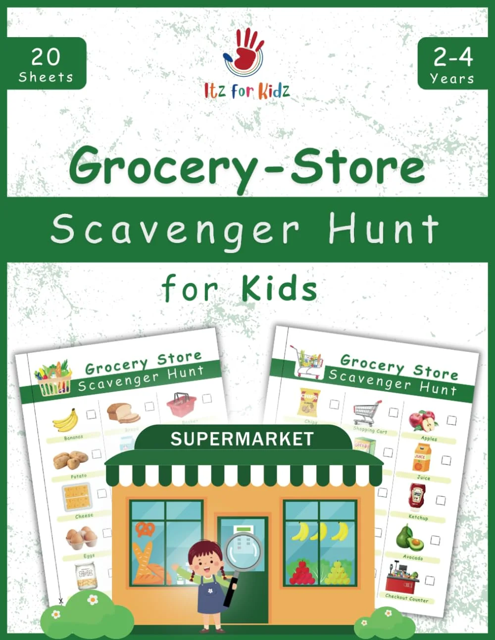 Grocery Store Scavenger Hunt for Kids